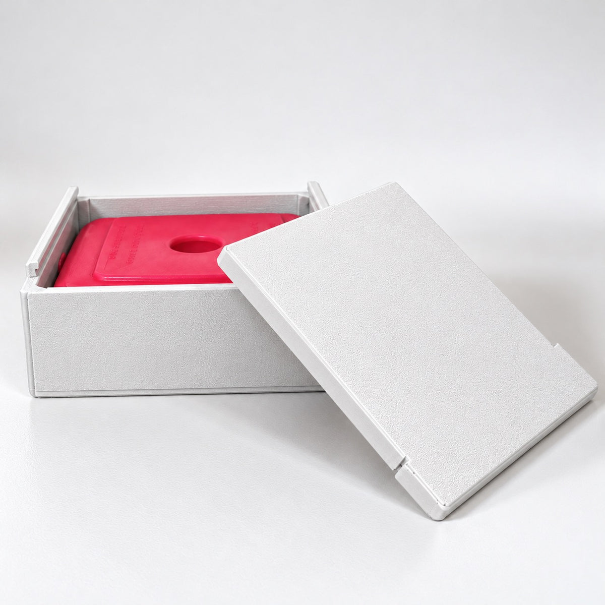 5 Vial Storage Container - White