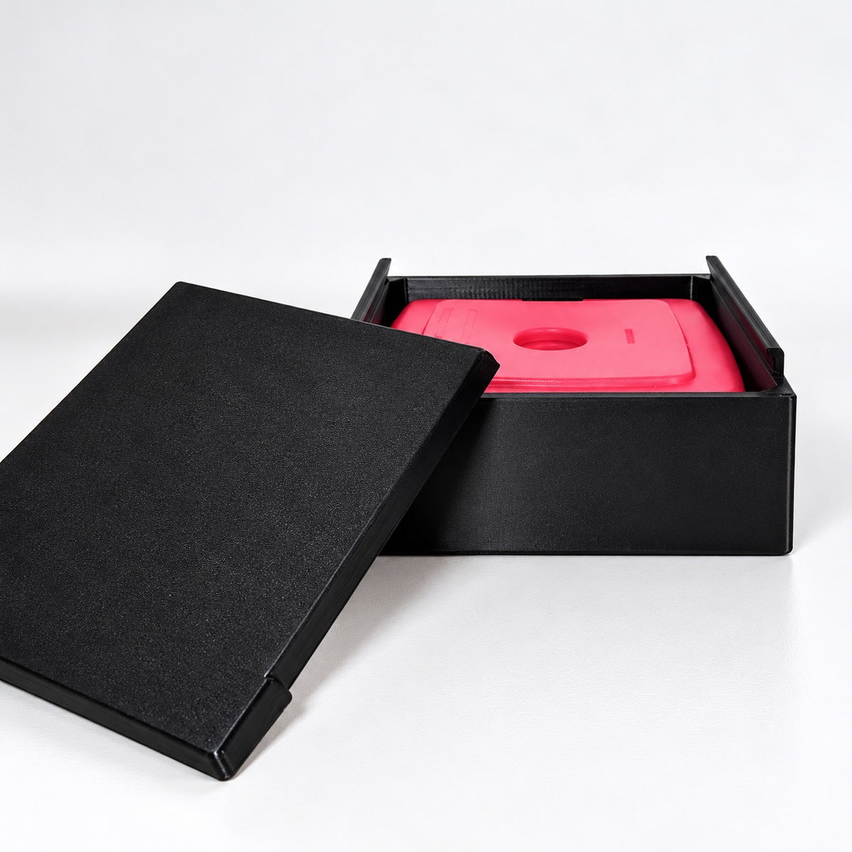 5 Vial Storage Container - Black